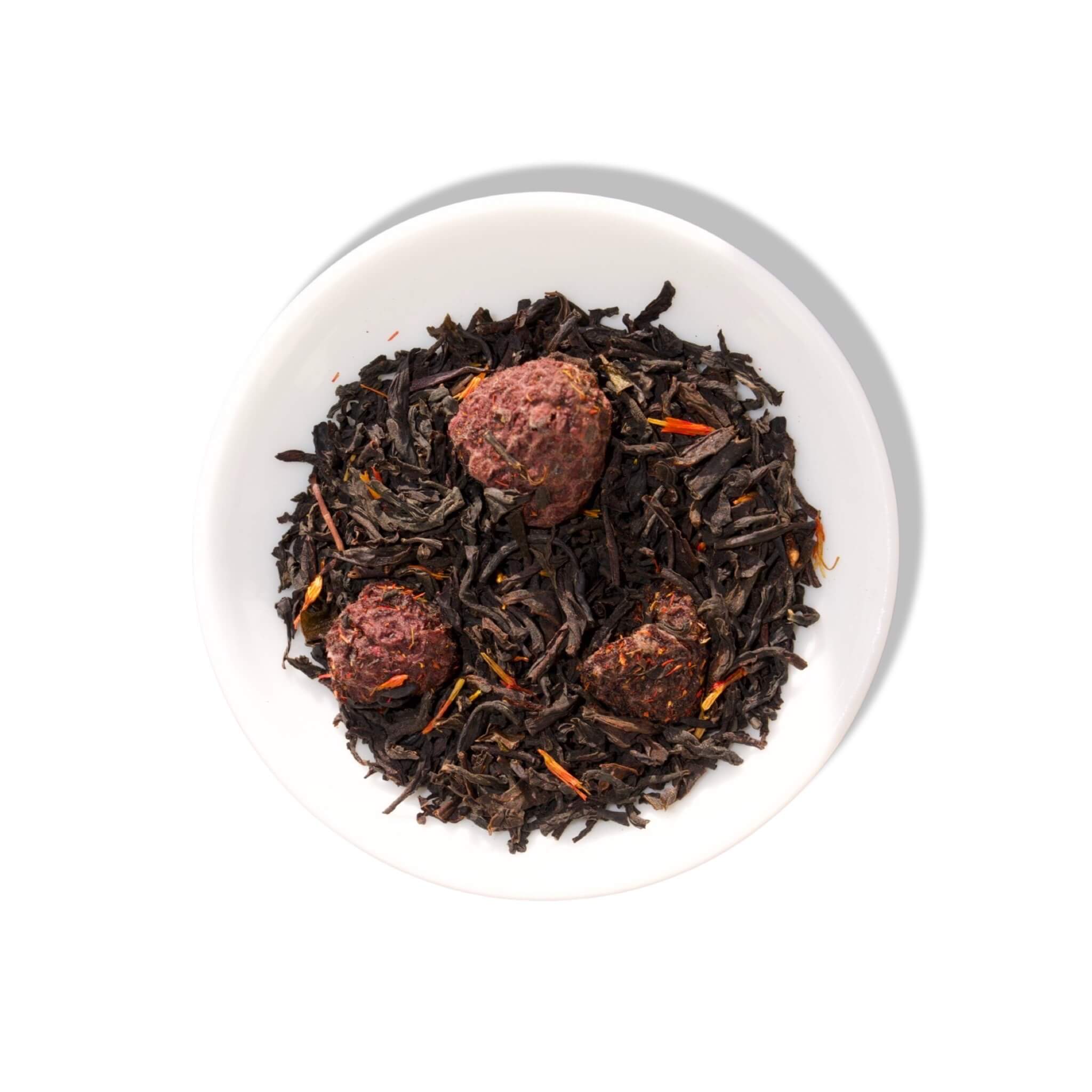 Raspberry Kiss Loose Leaf Black Tea – also for Boba Tea